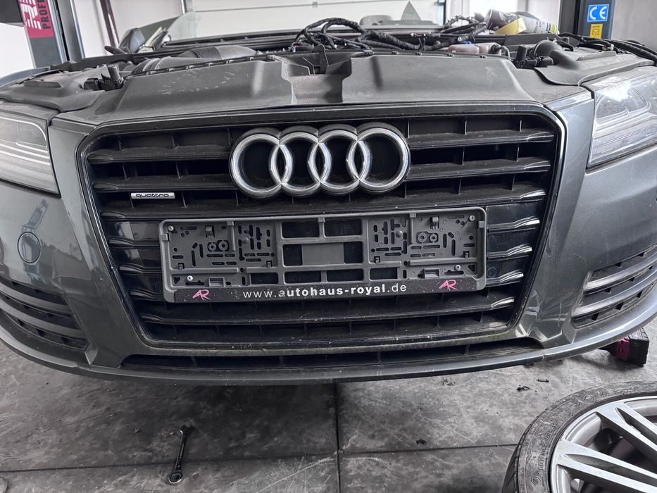 Bara fata audi a7 completa, cu instalatie senzori, spalarori far etc