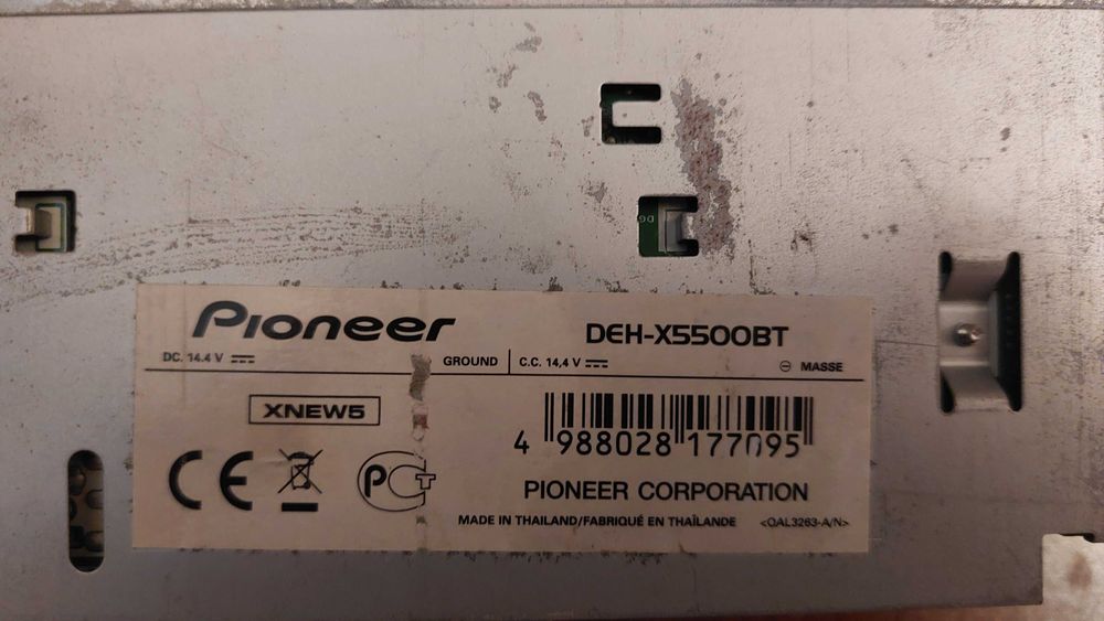 CD Pioneer DEH X5500 BT