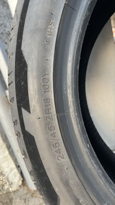 Комплект нови летни гуми 245 45 18 за BMW