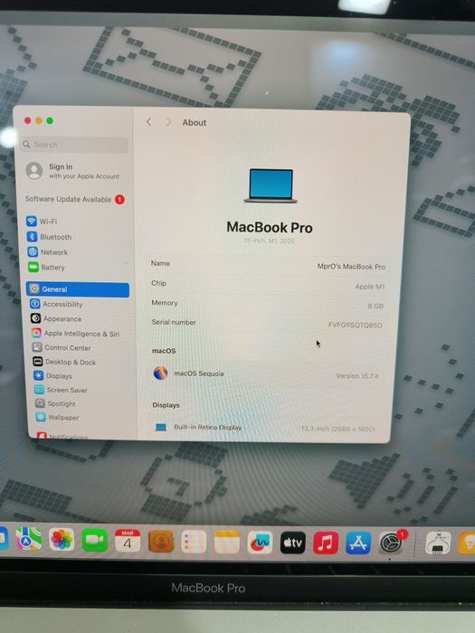 Macbook Pro 13" M1