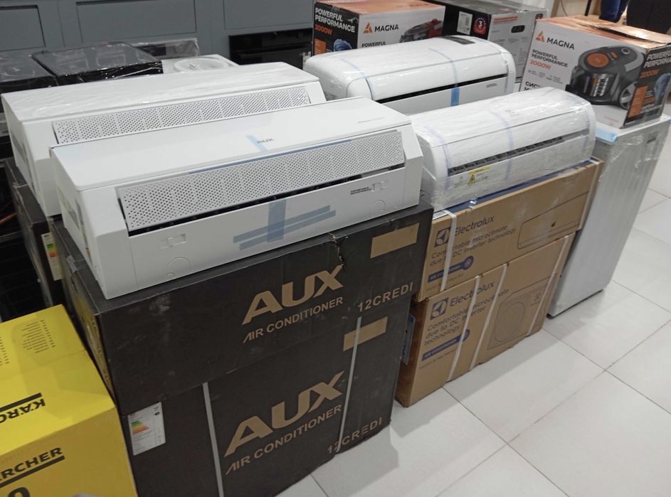 Кондиционер, kondisioner, кондёр AUX 7, 9, 12, 18, 24