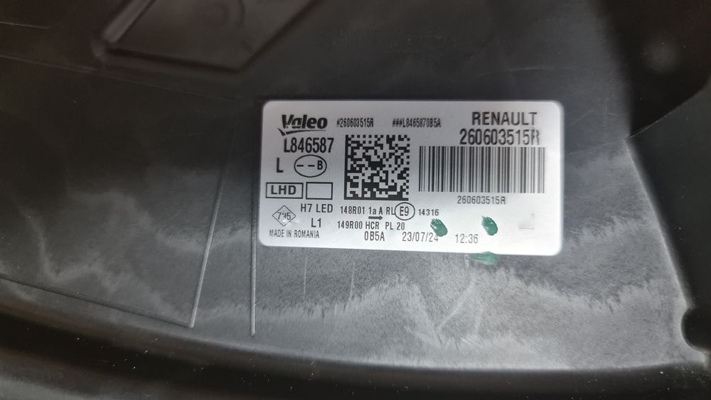 Far stanga led Dacia Duster 3 Bigster 2024+ 260603515R
