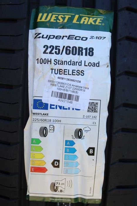 Anvelope vara noi 225/60R18 100H, WestLake