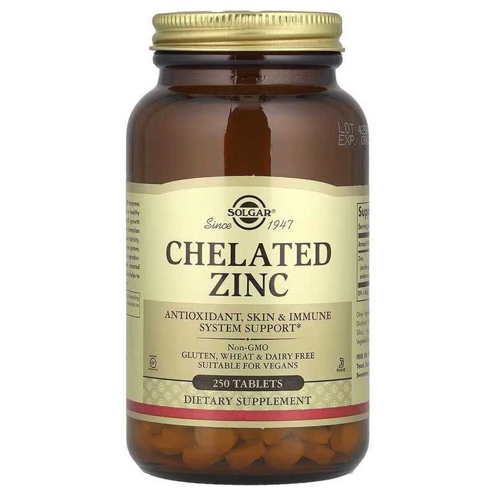 Solgar хелатный цинк Chelated Zinc zink
