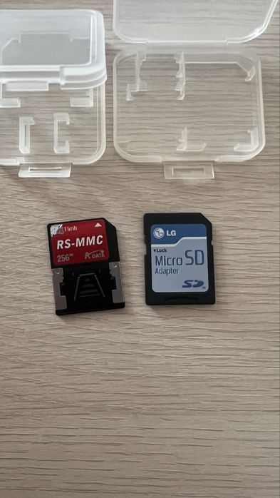 Карты памяти LG Micro и RS-MMC