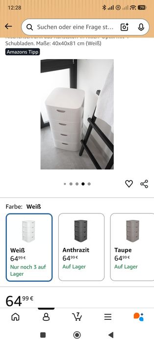 Dulap de depozitare din plastic