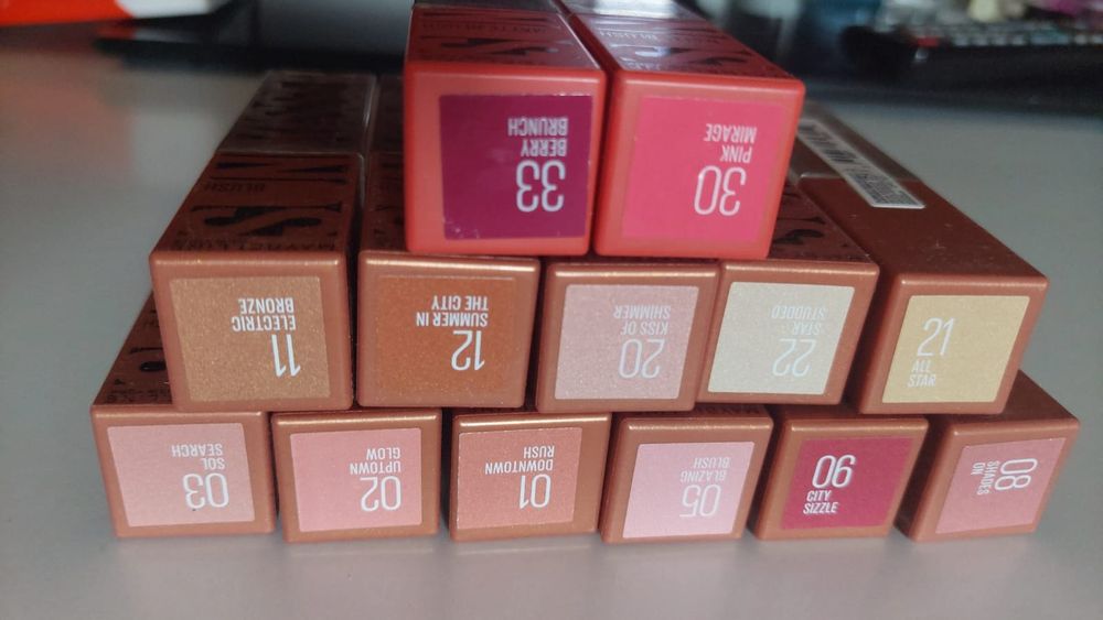 Ruj Maybelline matte ink ,lifter,tettdy tint,vinyl