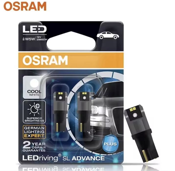 Led pozitie Osram Cool Blue Intense W5W - Puternice !!!