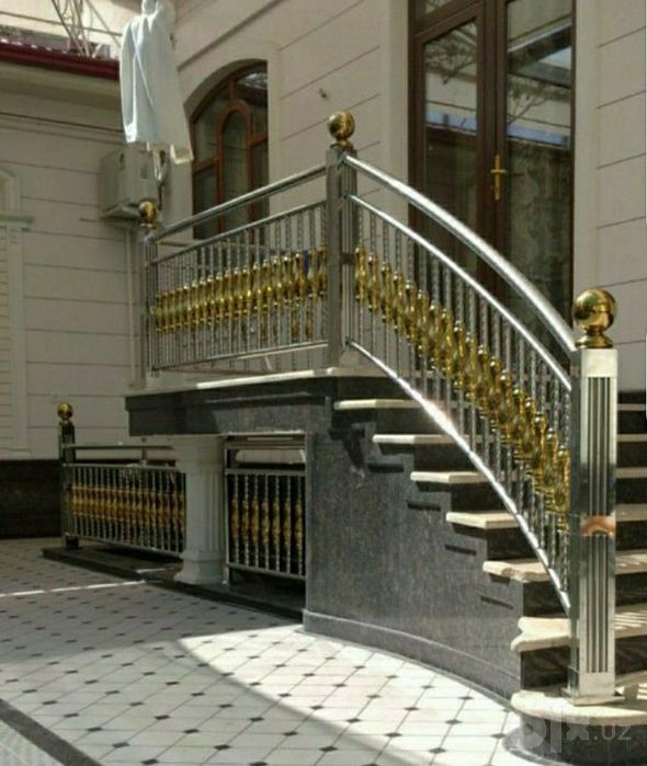 Перила из нержавейки