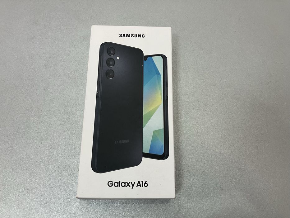 Samsung Galaxy A16, 128 gb, 4 gb ram, Black, nou la cutie