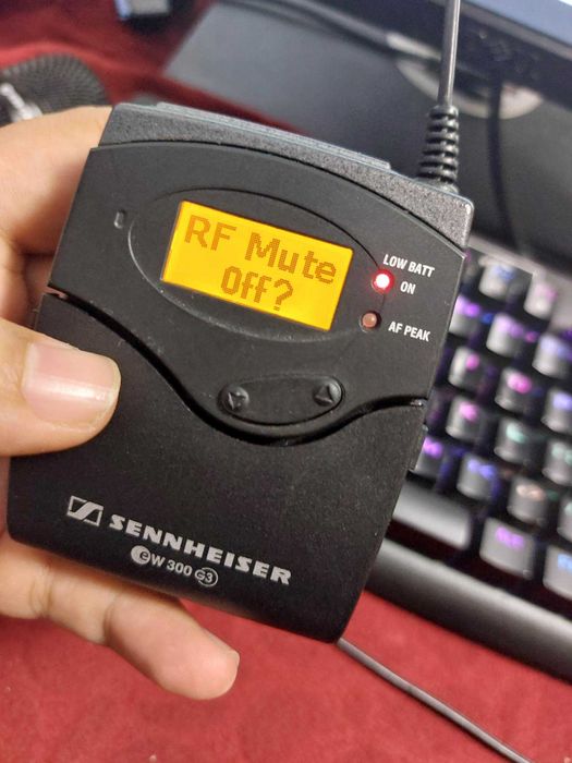 Sennheiser SK-300 G3 Body-Pack - SENNHEISER ME 3-EW