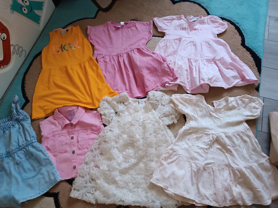 Zara,Dior,Next,Mayoral,Waikiki кукленски роклички