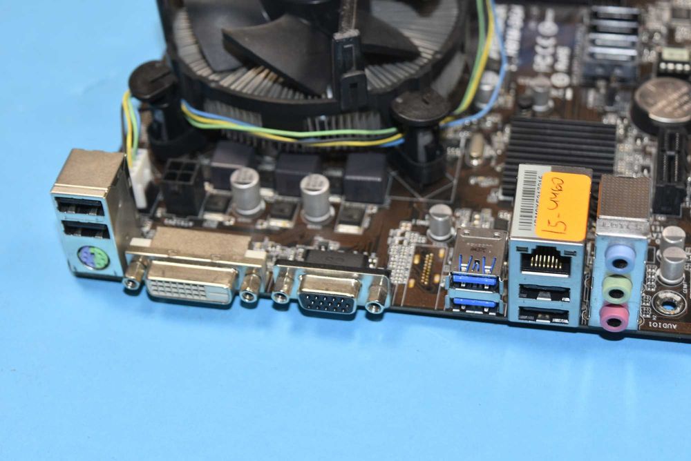 Дънна платка 1150 Asrock H81M-DG4 + I5 4460 + RAM + Cooler