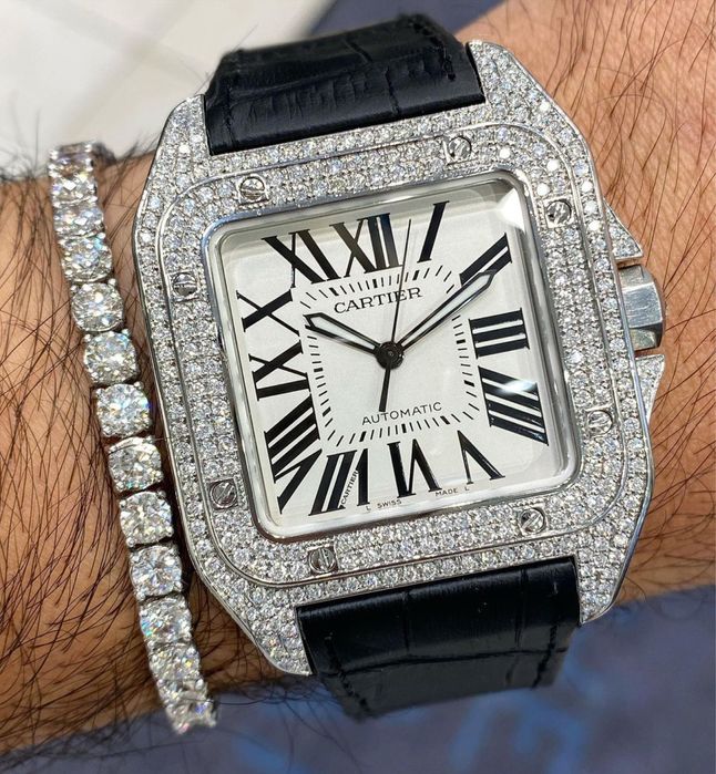 Cartier Santos 100