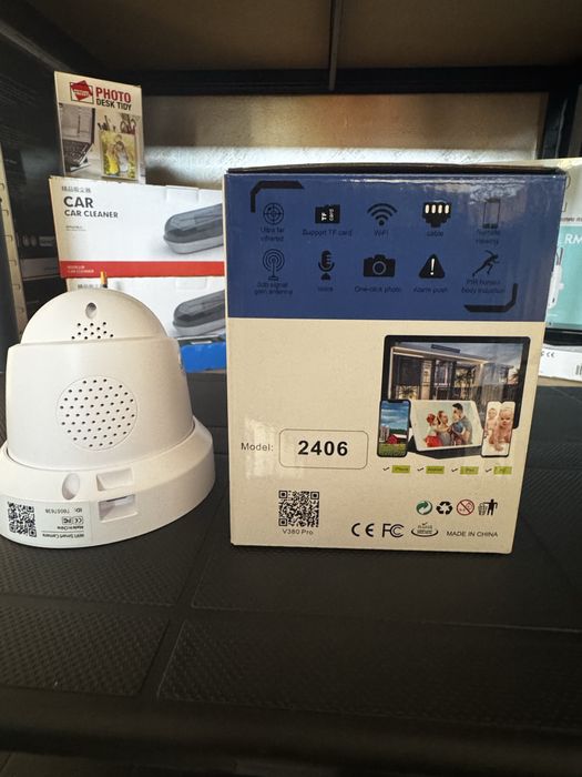 Куполна камера WI -FI SMART DOME 2406 /V380Pro/
