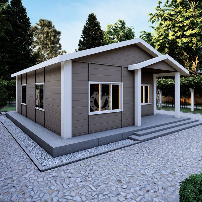 Casa de locuit din panou sandwch