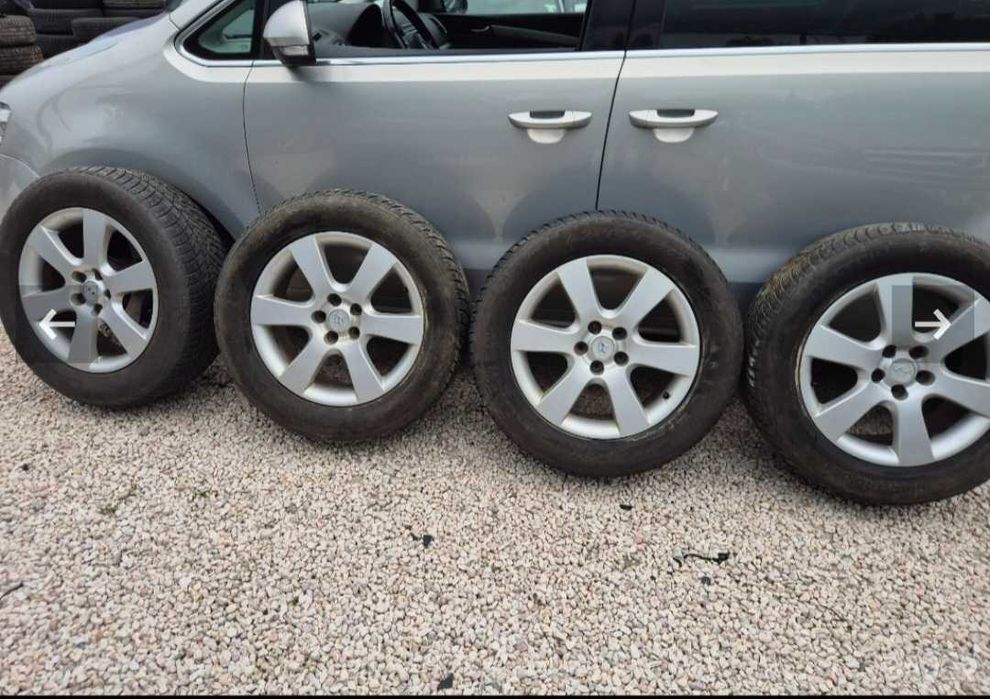 4 алуминиеви джанти 18" 5Х114,3 с гуми 235/60R18