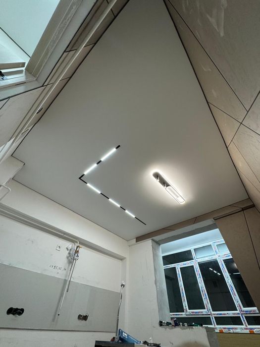 Натяжные потолки!