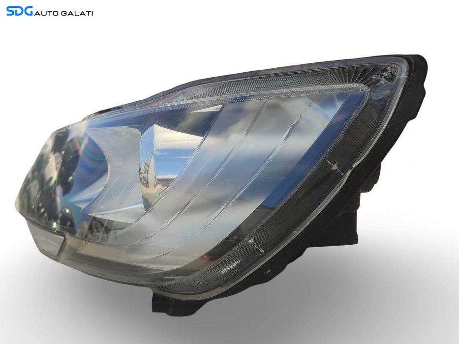 Far Faruri Stanga Halogen Skoda Superb 2 Facelift 2008 - 2015 (Cu Urechiusa Rupta) Cod 3T2941015F [A0965]
