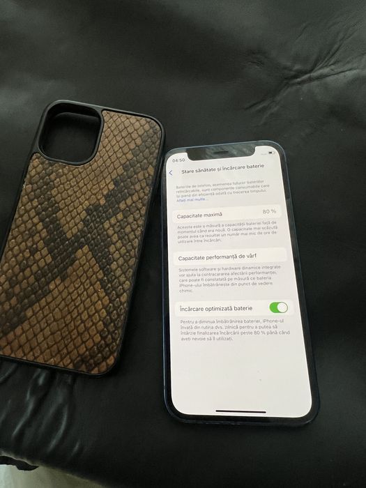 Iphone 12 mini 64gb stare foarte buna+husa Velante originala ,neverlok