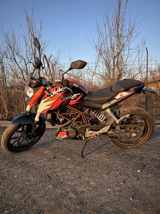 Ktm duke 125 categoria A1