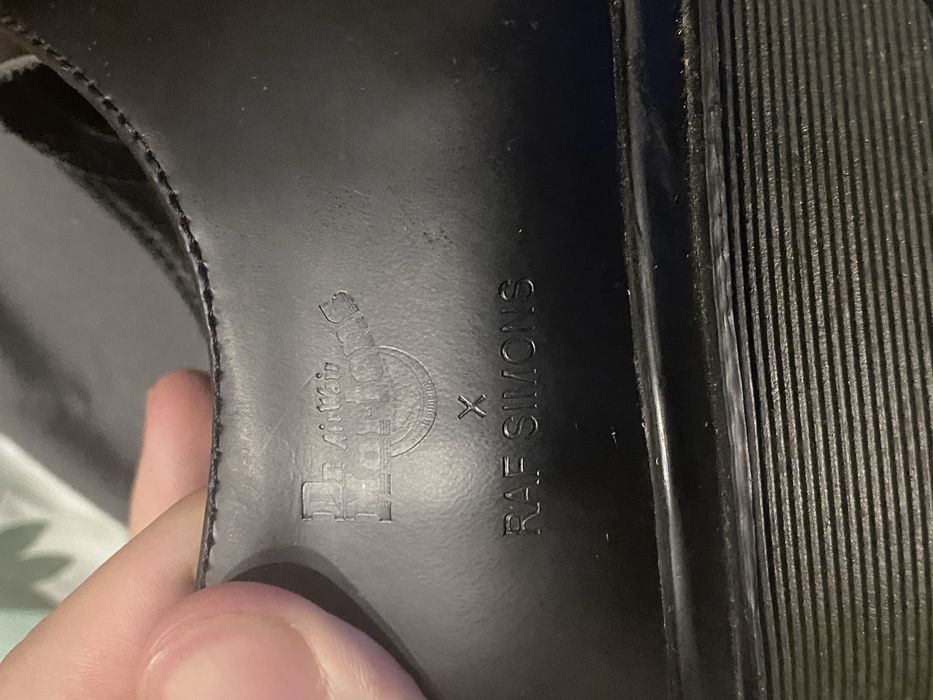 Raf Simons x Dr Martens туфли