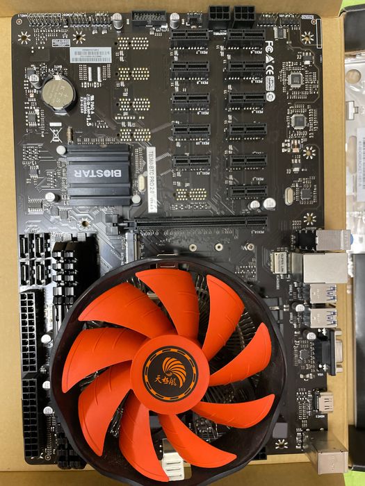 Placa de baza Biostar TB360-BTC PRO 2.0 + procesor ,cooler și memorii