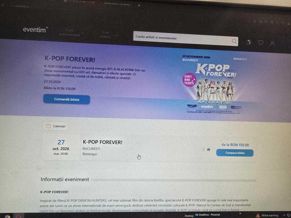 Bilete concert K-Pop Forever