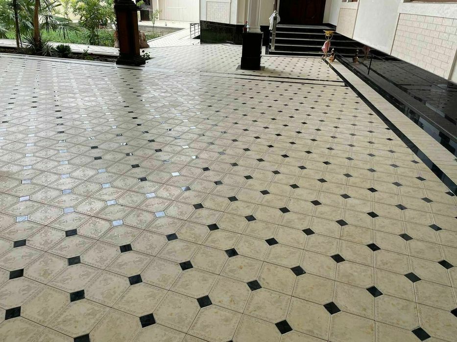 Брусчатка терамиз (Укладка брусчаток)