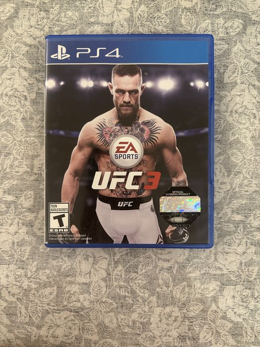 UFC 3 На PS4 диск