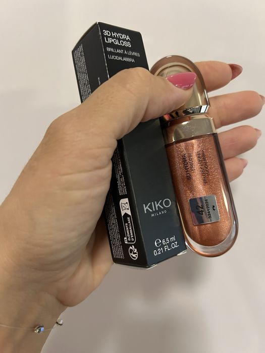 Промо! Kiko Milano италиански гланцове за устни с 3D ефект 6,9,13,18..