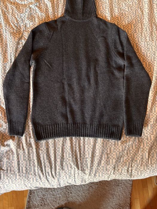 pulover gri inchis pe gat( turtleneck)- Zara