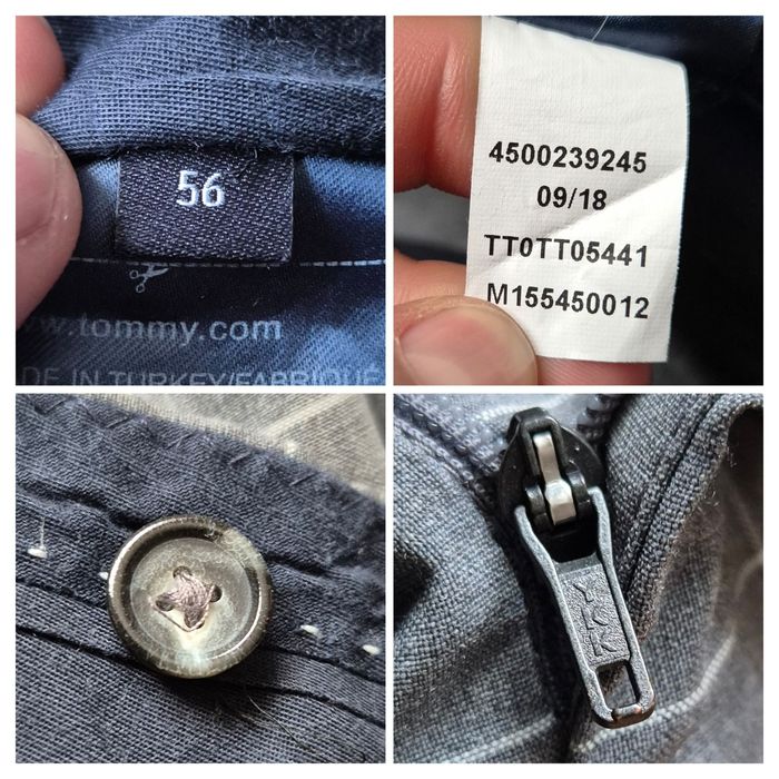 Pantaloni premium Slim Fit Tommy Hilfiger, Lână Virgină, Bărbați - 56