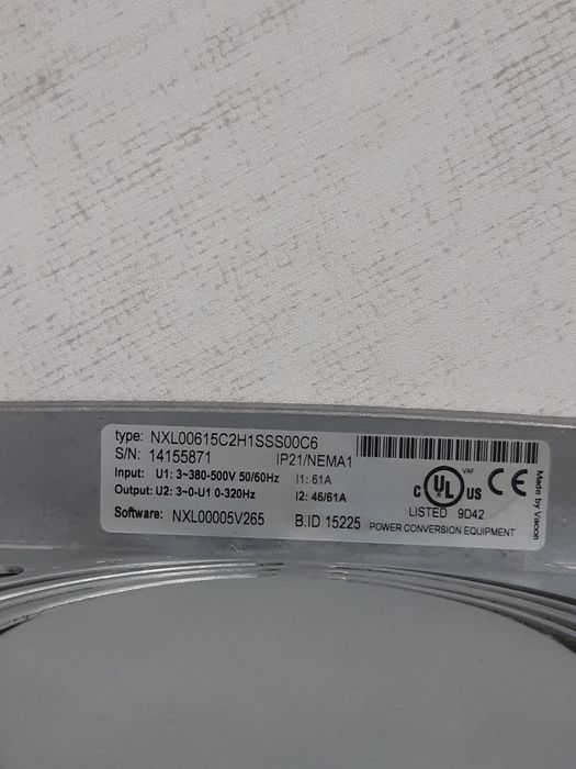 Convertizor de frecventa VACON 380v÷22KW