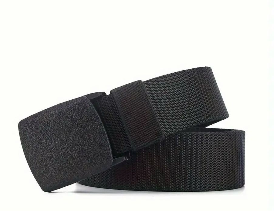 Черный тактический ремень