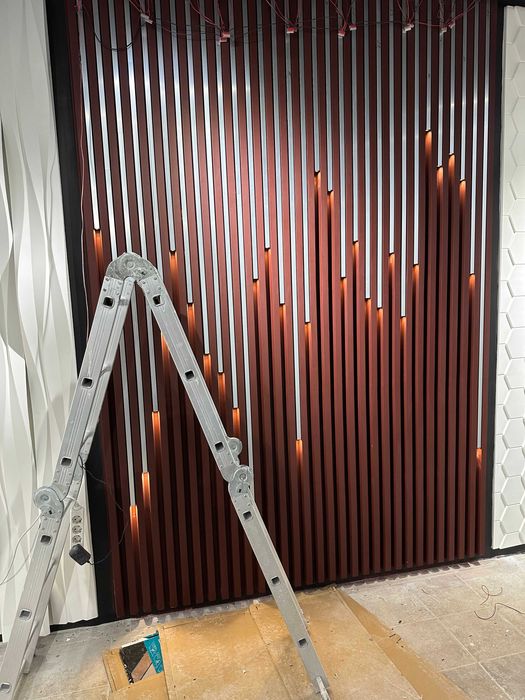 Декоративни 3D панели - 3д гипсови панели, стенни облицовки 0112