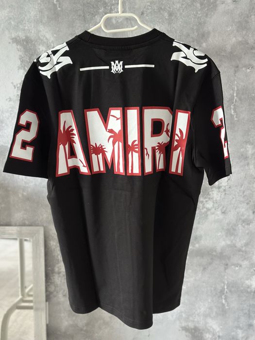 Tricou Amiri OFF White  Palm angels balenciaga