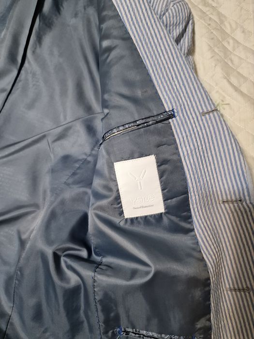 Пиджак под джинсы