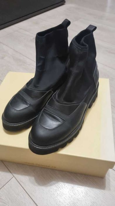 Botine/Ghete dama piele il passo