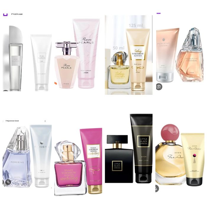 Эйвон наборы с духами