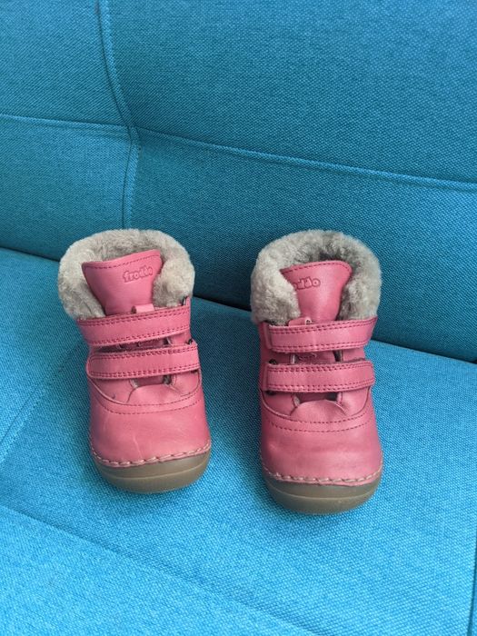 Ghete Imblanite Fetita Primii Pasi Fuxia Froddo marimea 22 int 13.5cm