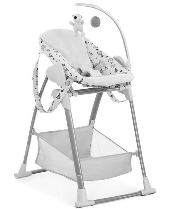 Столче за хранене Hauck - Sit 'n Relax 3 в 1, Nordic grey