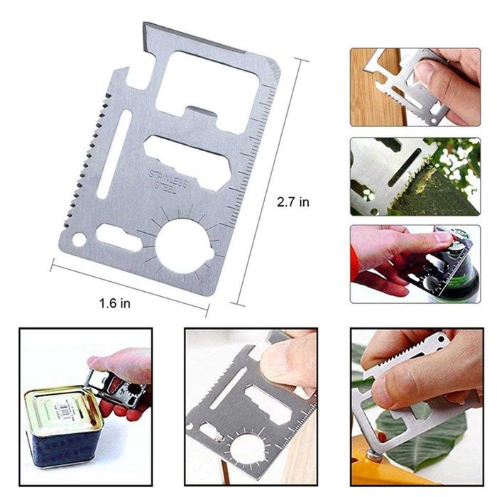 Kit supravietuire multifunctional 13 Piese, amnar, fierastrau fir etc ...