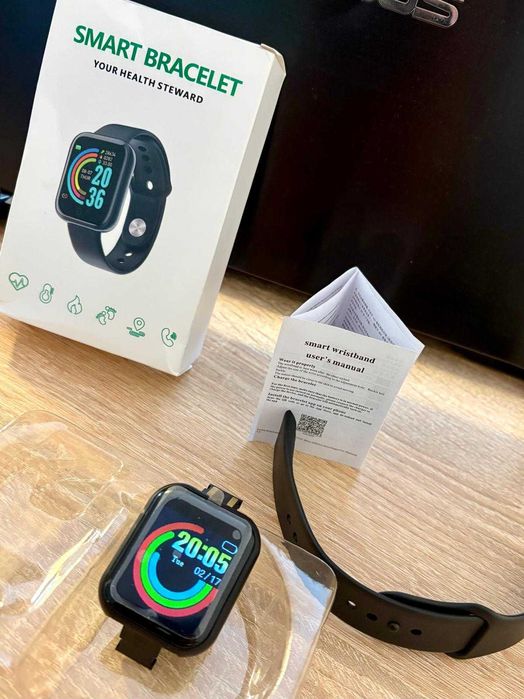Smartwatch Ceas Inteligent Brățară Fitness Compatibil Apple & Samsung