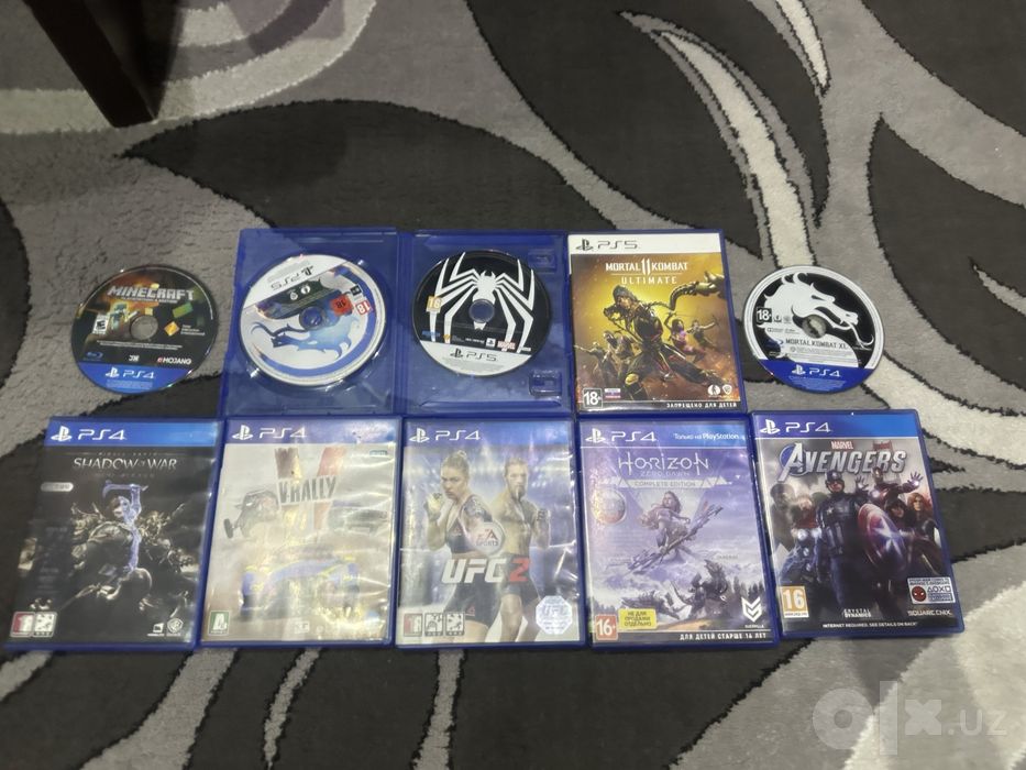 Диски PlayStation 4 и PlayStation 5 обмен