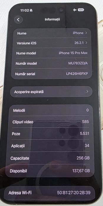De vânzare iphone 15 pro Max