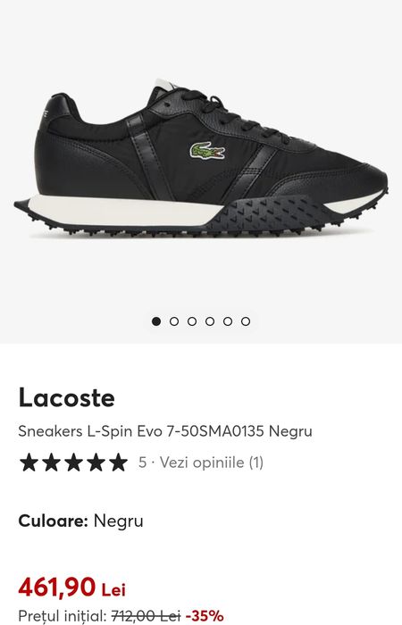 Adidași originali Lacoste