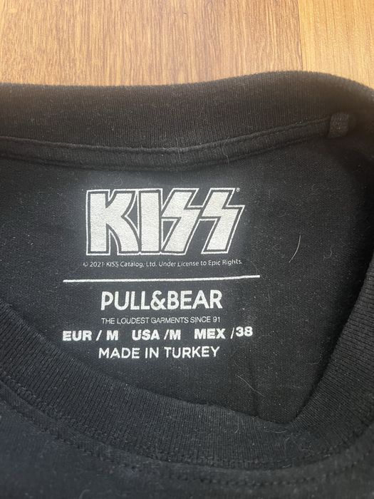Футболки Pull&Bear - Nirvana, Kiss, Rolling Stonse