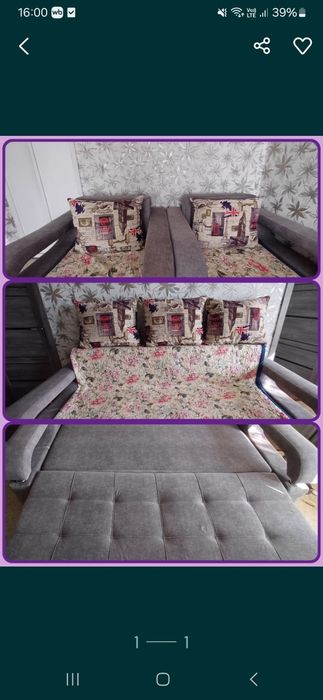 Продам диван и 2 кресла