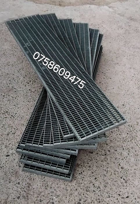 Trepte zincate 80x22